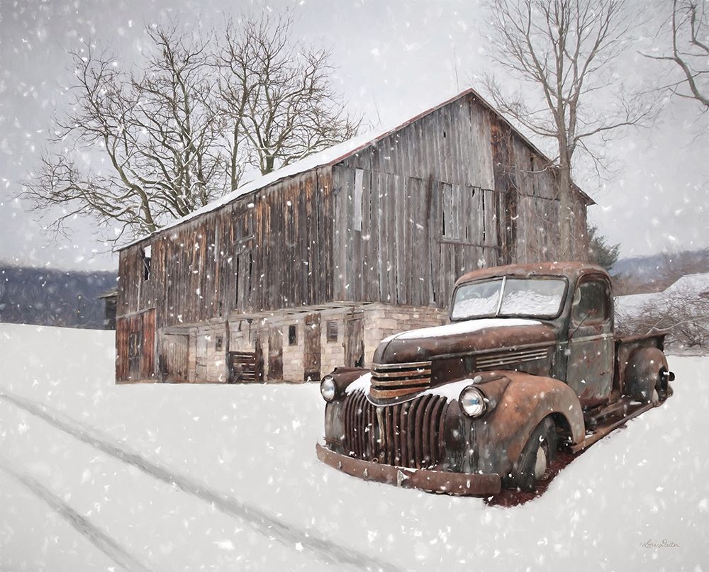 Rustic Winter Charm art print by Lori Deiter for $57.95 CAD