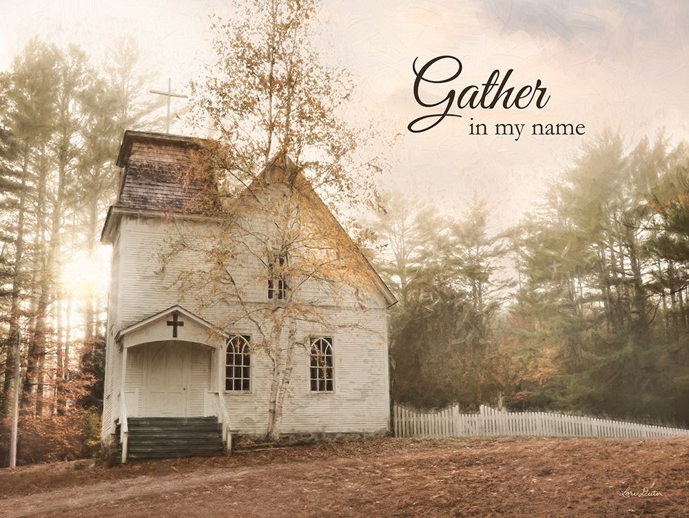 Gather in My Name art print by Lori Deiter for $57.95 CAD
