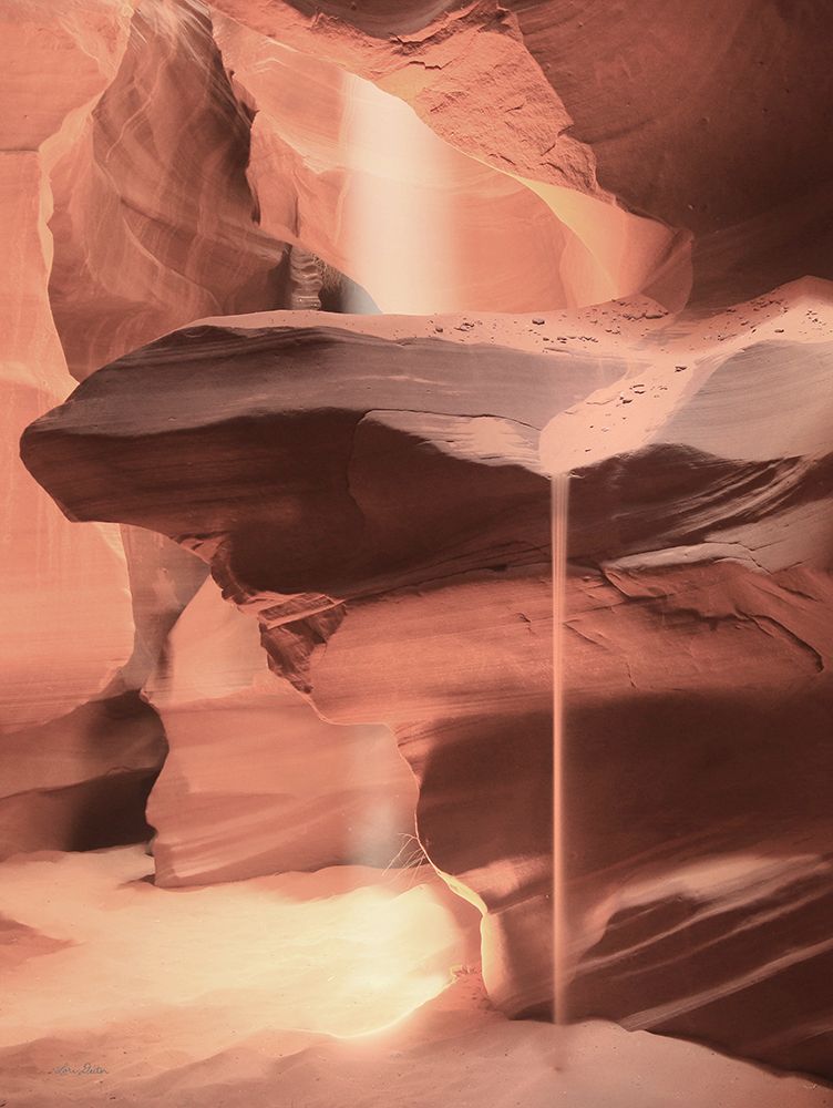 Sandfall at Antelope Canyon art print by Lori Deiter for $57.95 CAD