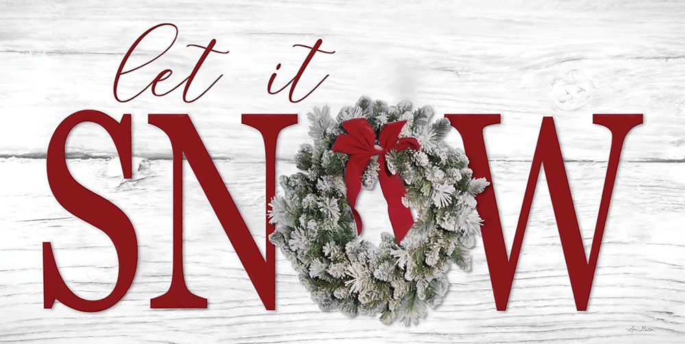 Let It Snow art print by Lori Deiter for $57.95 CAD