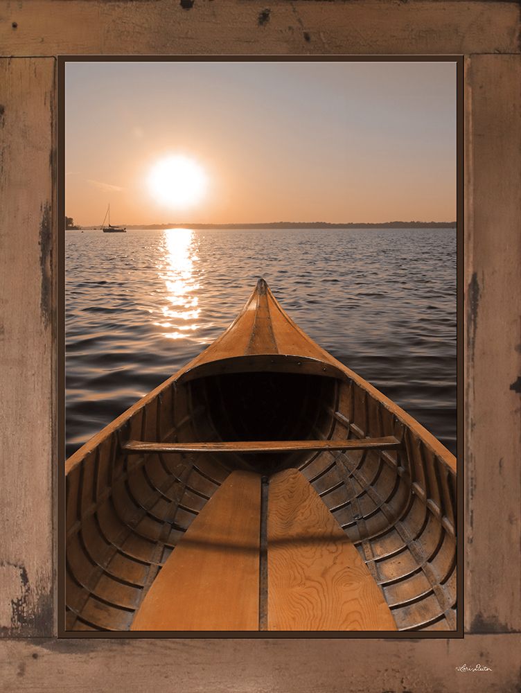 Antique Canoe I art print by Lori Deiter for $57.95 CAD