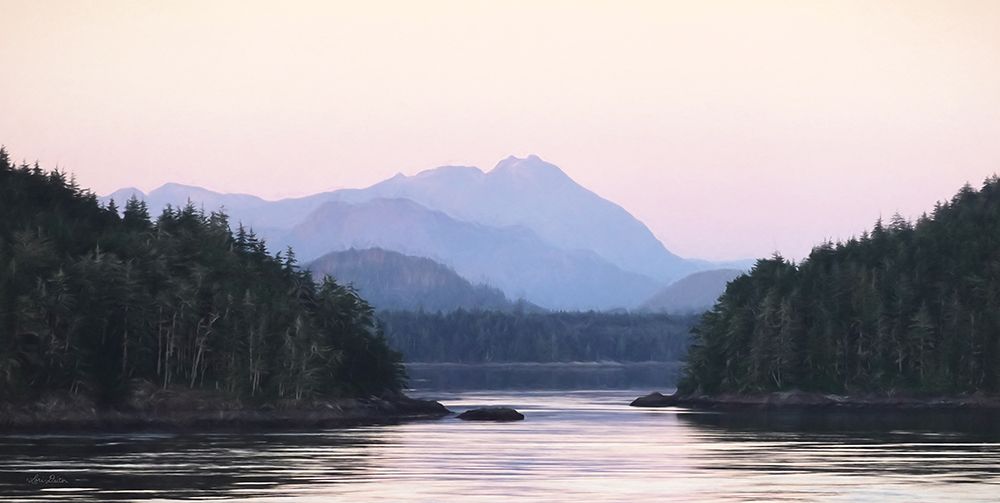 Daybreak at the Inside Passage art print by Lori Deiter for $57.95 CAD