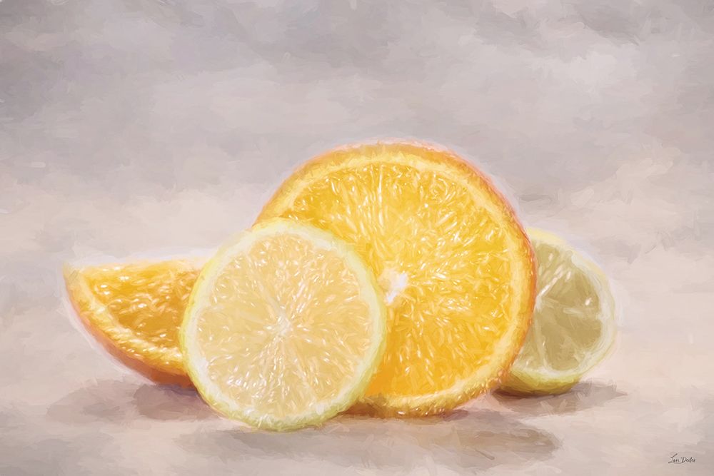 Sun-Kissed Citrus II art print by Lori Deiter for $57.95 CAD