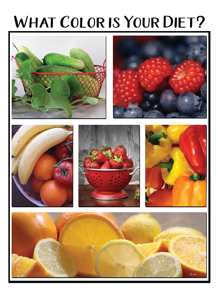 What Color is Your Diet? art print by Lori Deiter for $57.95 CAD