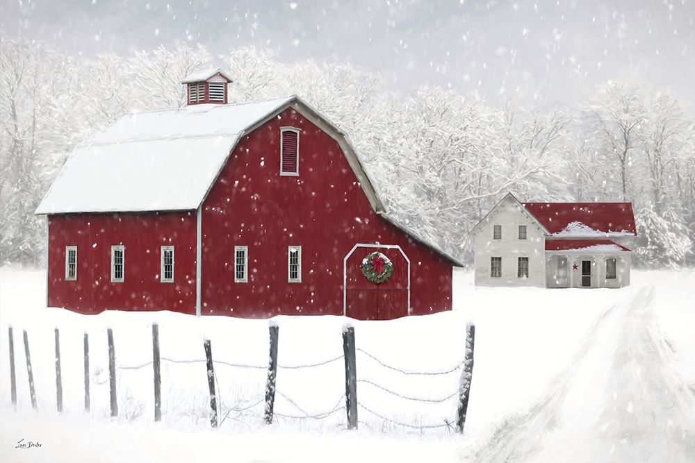 Snug in the Snow art print by Lori Deiter for $57.95 CAD