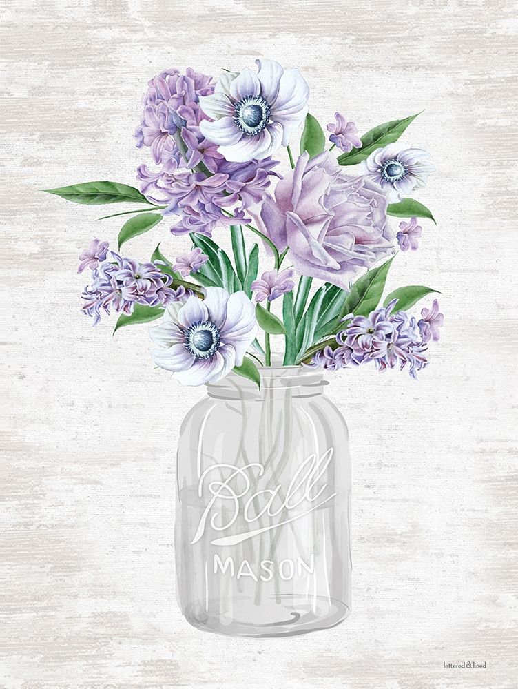 Floral Bouquet 2 art print by Lettered and Lined for $57.95 CAD
