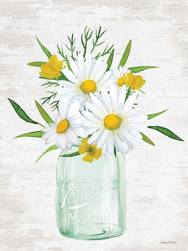 Floral Bouquet 3 art print by Lettered and Lined for $57.95 CAD