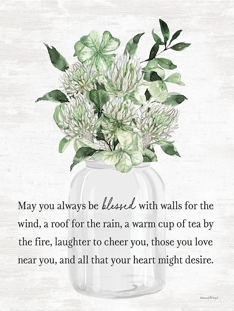 May You Always Be Blessed I art print by lettered And lined for $57.95 CAD