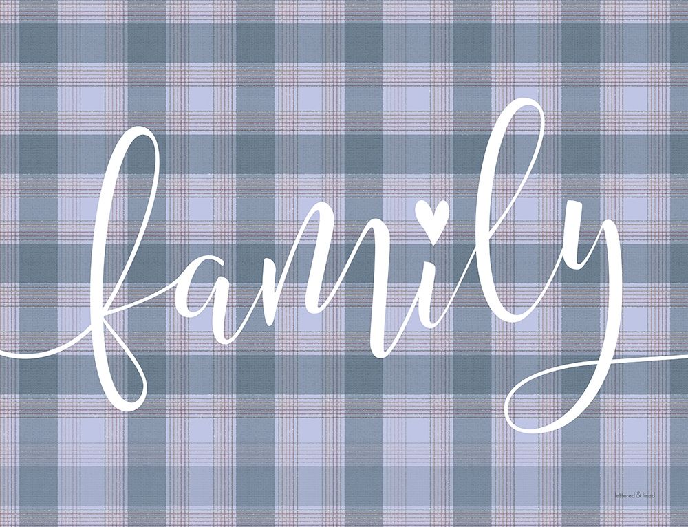 Family art print by Lettered and Lined for $57.95 CAD