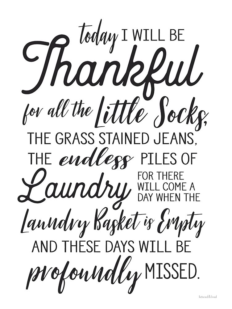 Laundry Blessings I art print by lettered And lined for $57.95 CAD
