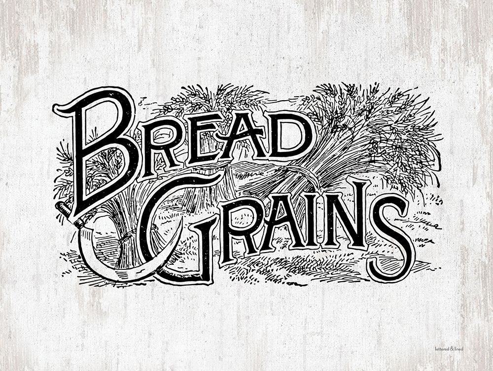 Bread Grains art print by lettered And lined for $57.95 CAD