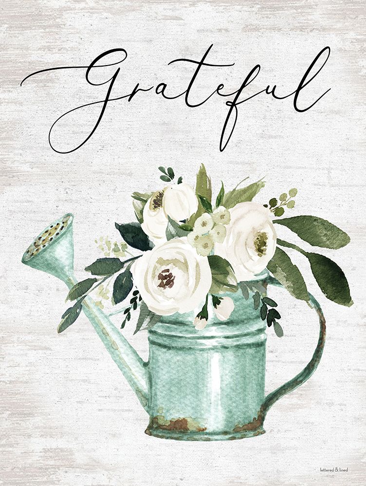 Grateful art print by lettered And lined for $57.95 CAD