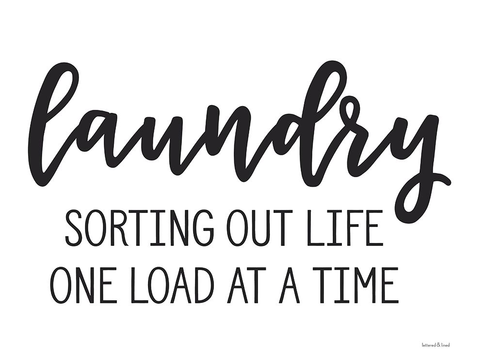 Sorting Out Life art print by lettered And lined for $57.95 CAD