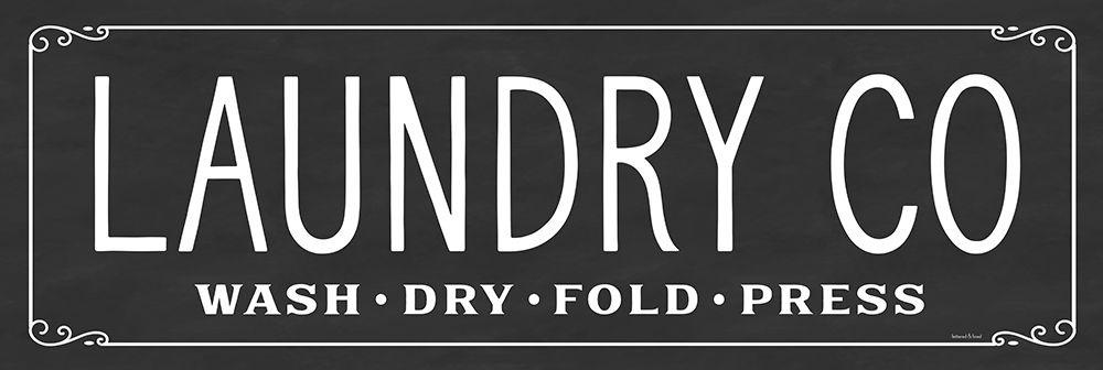 Laundry Co. art print by Lettered And Lined for $57.95 CAD