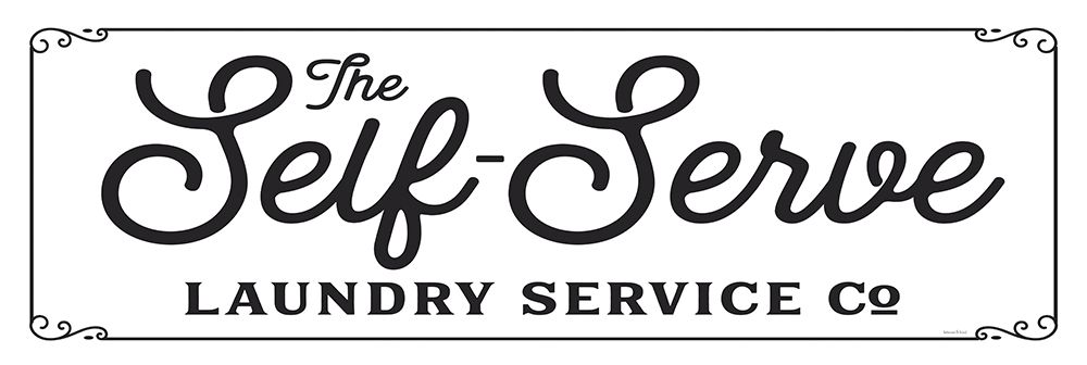 Self Serve Laundry art print by Lettered And Lined for $57.95 CAD