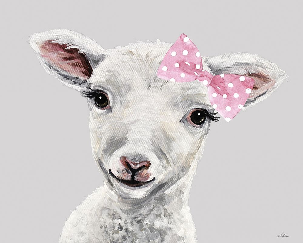 Baby Girl Sheep art print by Lee Keller for $57.95 CAD