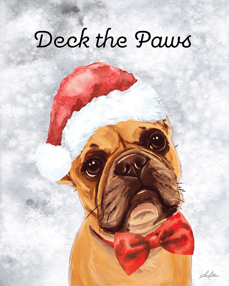 Deck the Paws art print by Lee Keller for $57.95 CAD