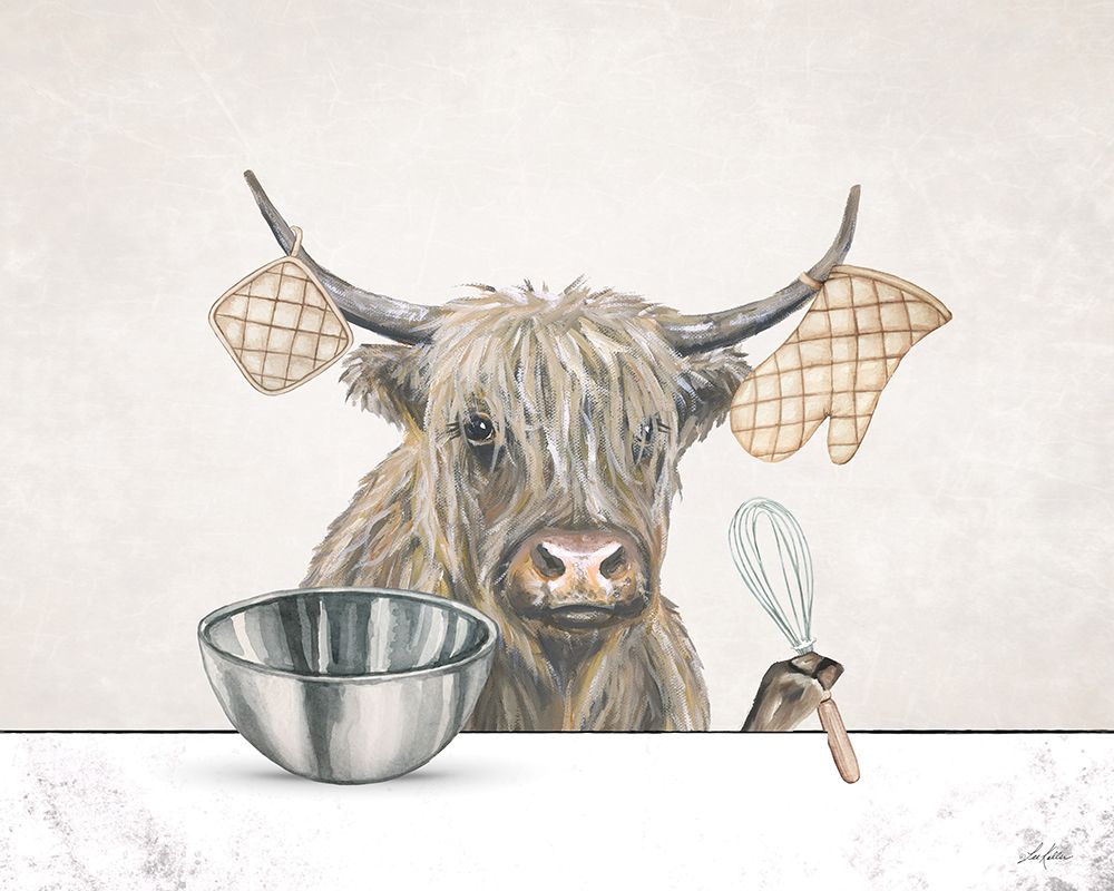 Ready to Bake Highland art print by Lee Keller for $57.95 CAD