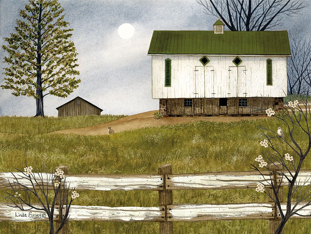 Springtime on the Farm art print by Linda Spivey for $57.95 CAD