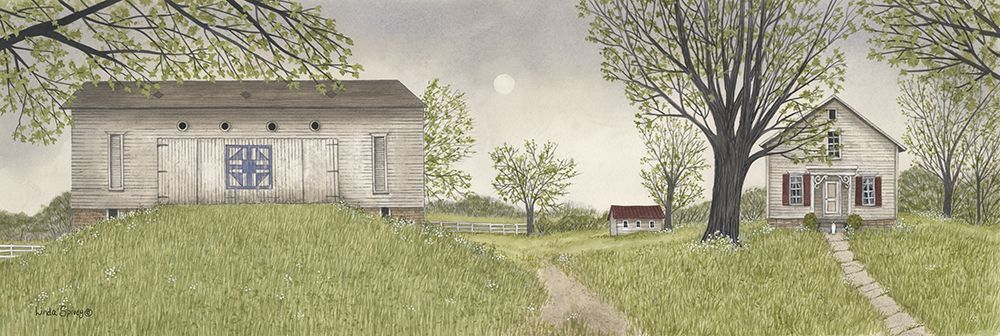 Clark Farm art print by Linda Spivey for $57.95 CAD