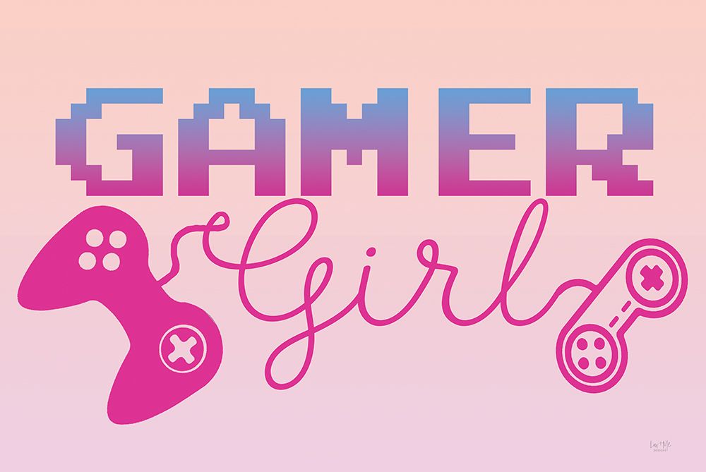 Gamer Girl art print by Lux + Me Designs for $57.95 CAD
