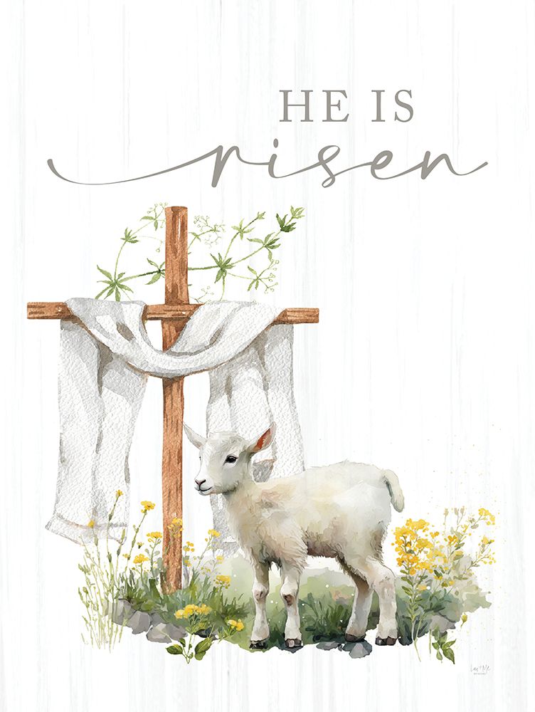 He is Risen art print by Lux + Me Designs for $57.95 CAD