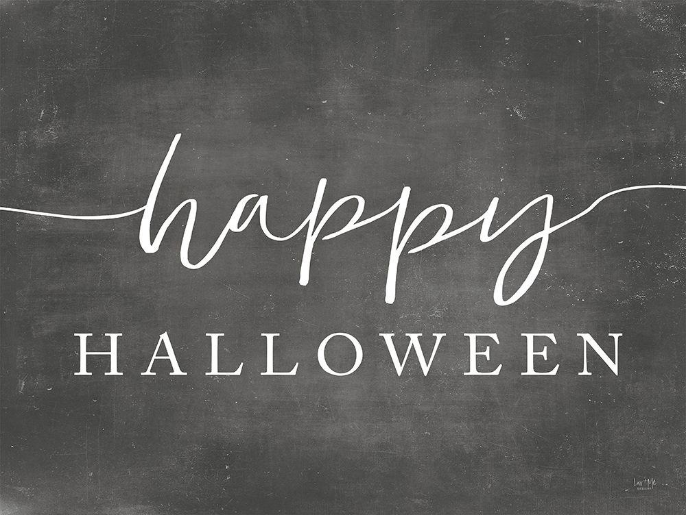Happy Halloween art print by Lux + Me Designs for $57.95 CAD