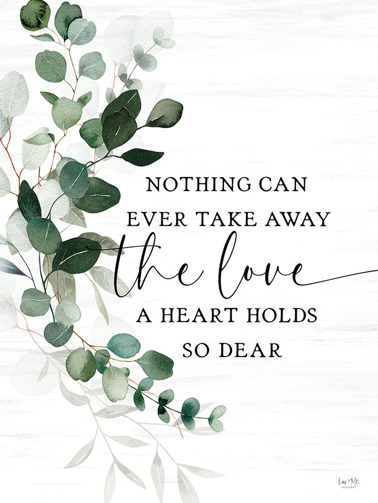 The Love a Heart Holds art print by Lux + Me Designs for $57.95 CAD