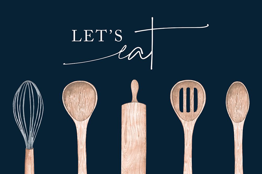 Lets Eat art print by Lux + Me Designs for $57.95 CAD