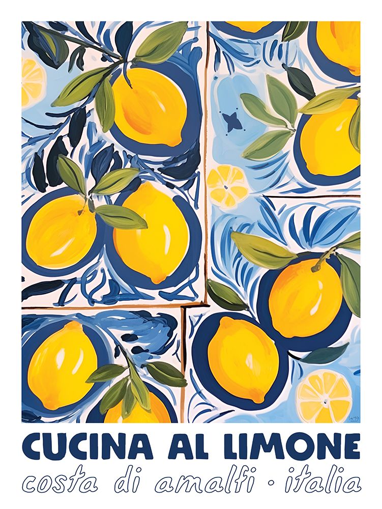 Cucina Al Limone art print by Lux + Me Designs for $57.95 CAD