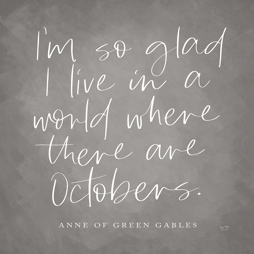Octobers art print by Lux + Me Designs for $57.95 CAD