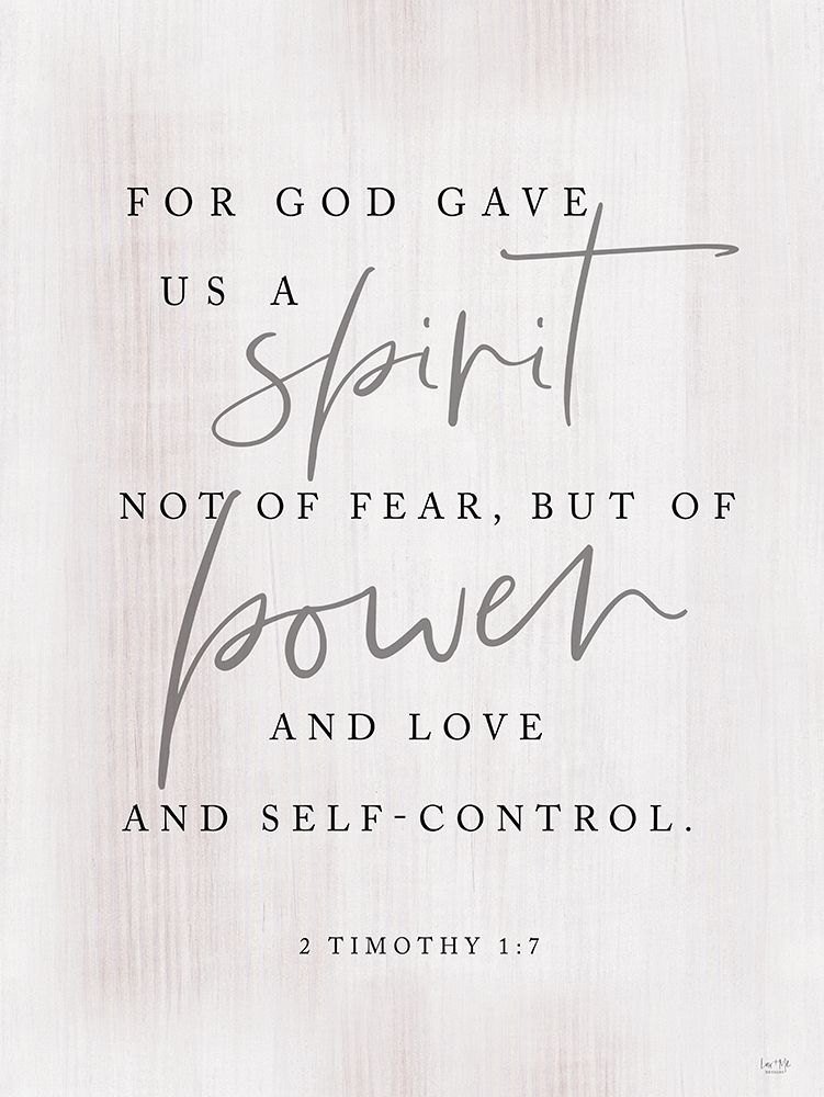 For God Gave Us a Spirit art print by Lux + Me Designs for $57.95 CAD