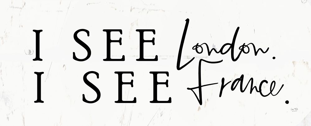 I See London art print by Lux + Me Designs for $57.95 CAD