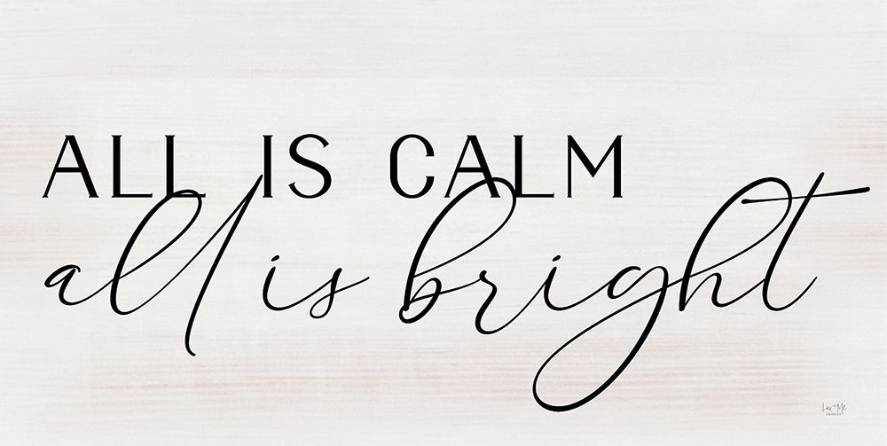 All is Calm II art print by Lux + Me Designs for $57.95 CAD