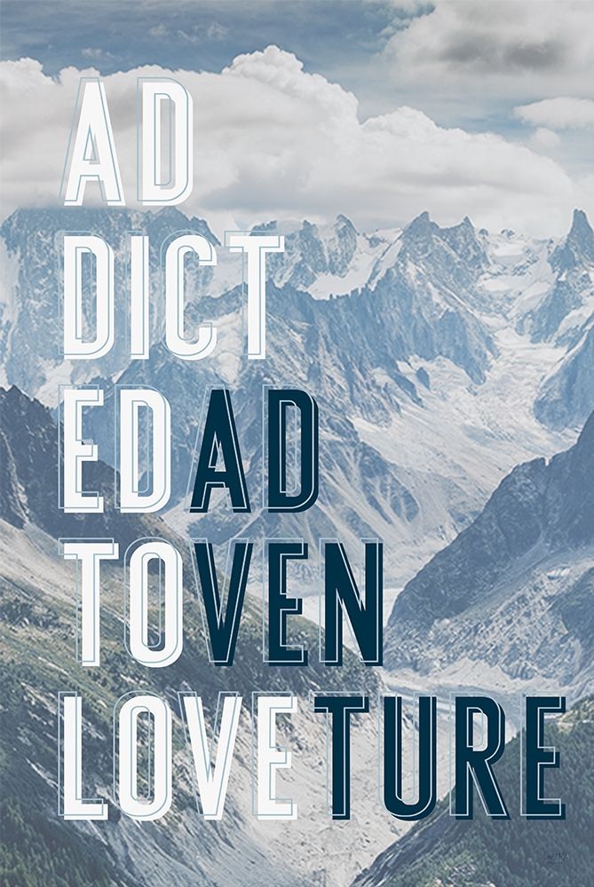 Addicted to Love Adventure art print by Lux + Me Designs for $57.95 CAD