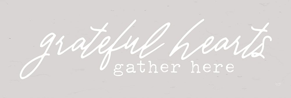 Grateful Hearts art print by Lux + Me Designs for $57.95 CAD