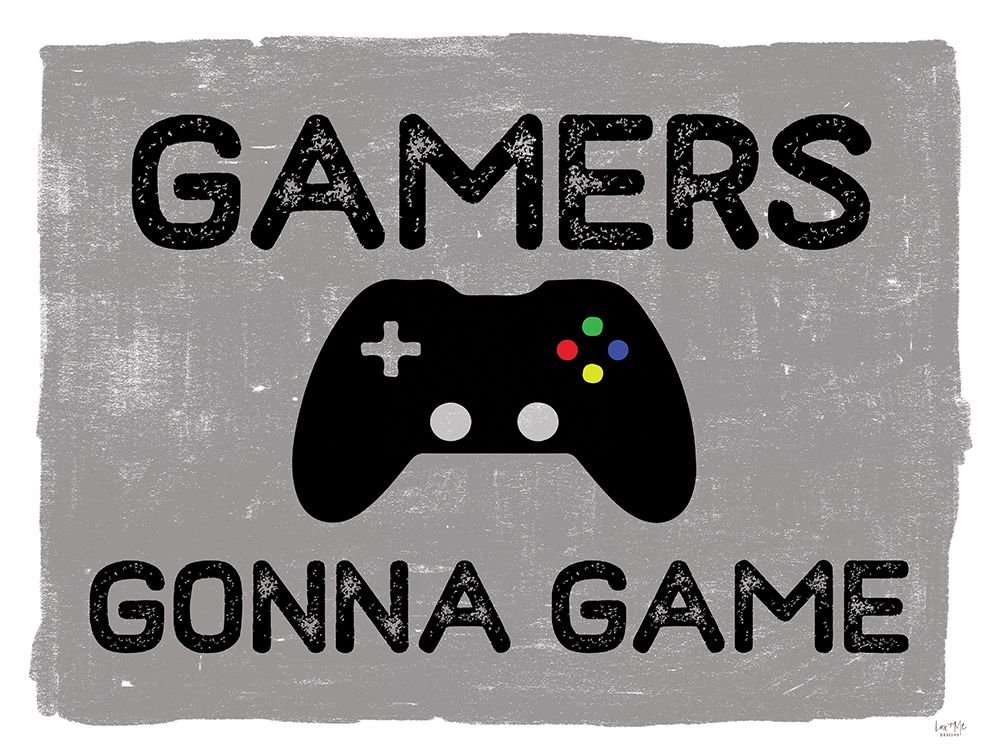 Gamers Gonne Game art print by Lux + Me Designs for $57.95 CAD