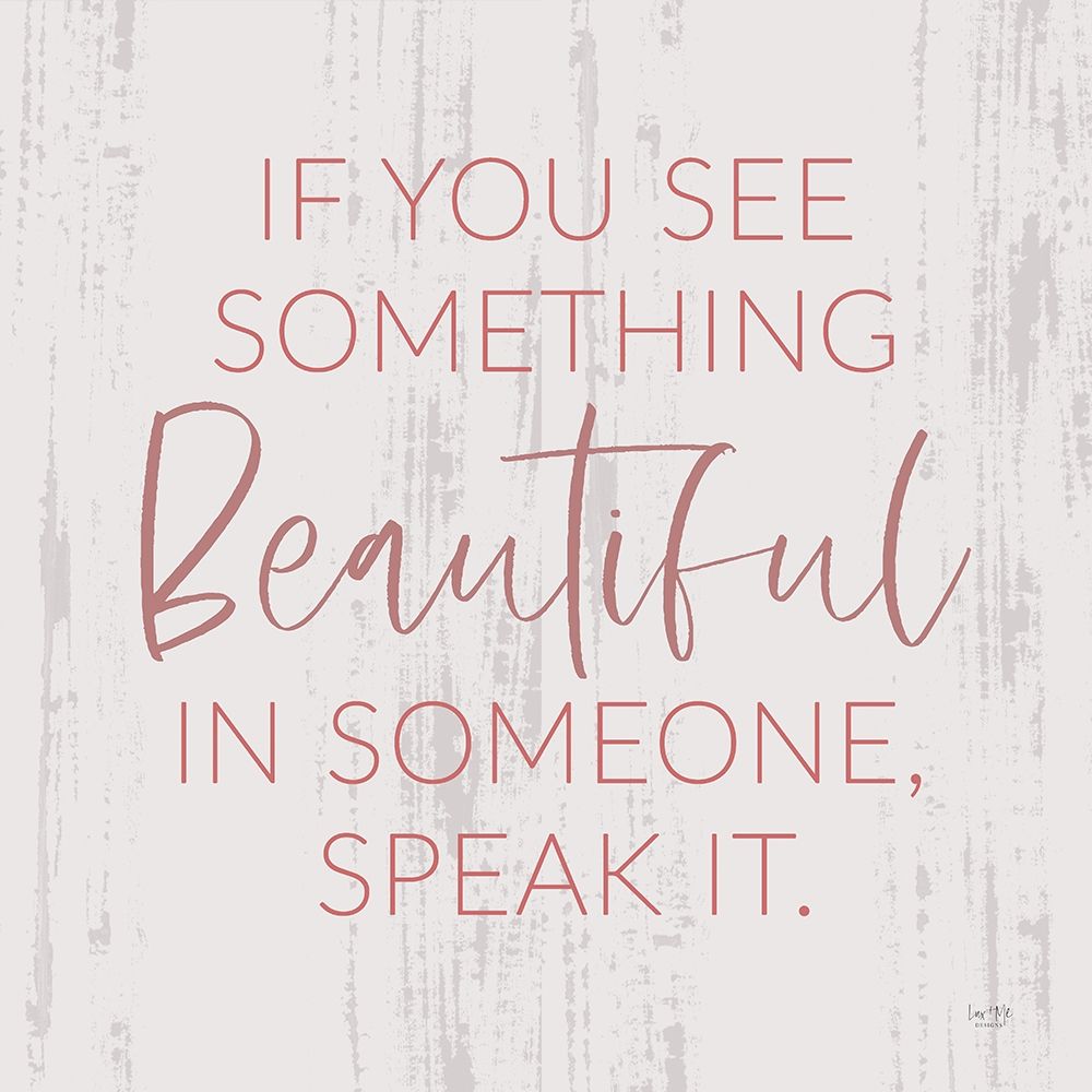 Something Beautiful art print by Lux + Me Designs for $57.95 CAD