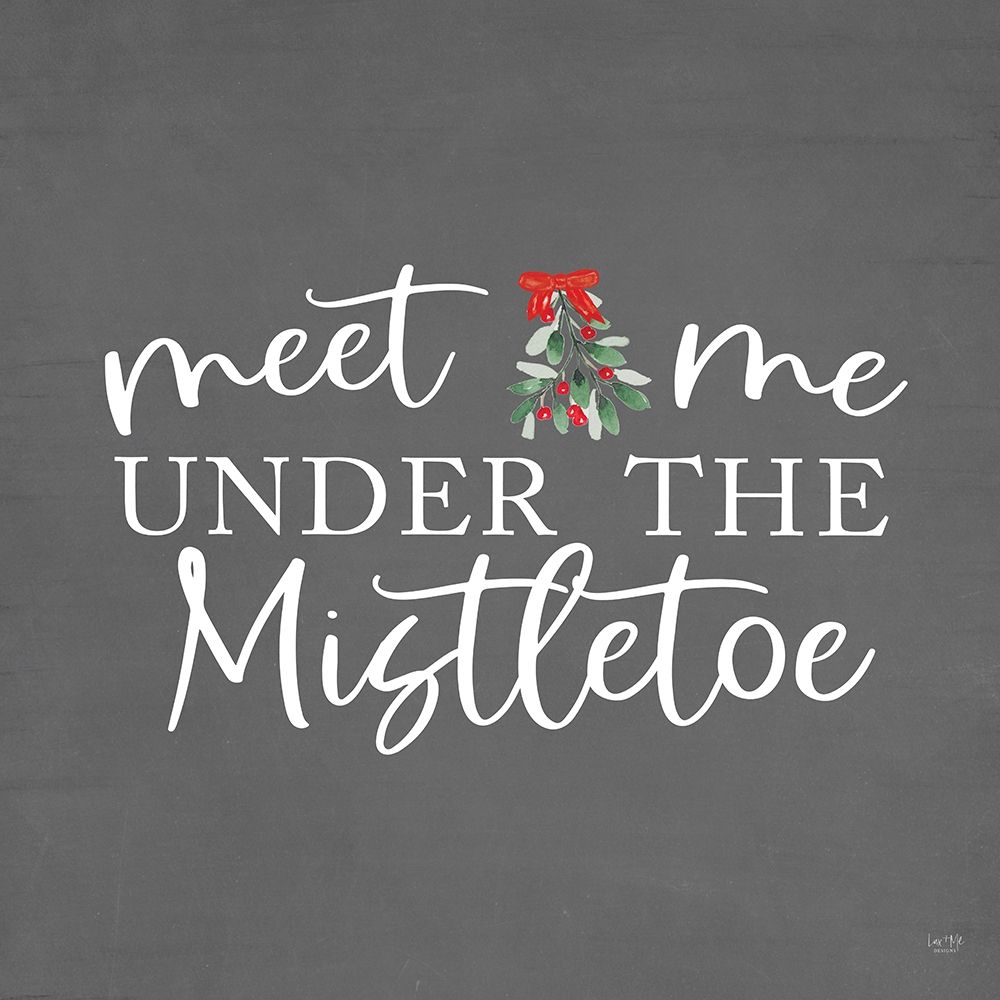 Under the Mistletoe art print by Lux + Me Designs for $57.95 CAD