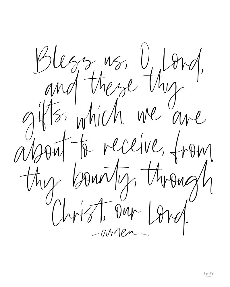 Bless Us art print by Lux + Me Designs for $57.95 CAD