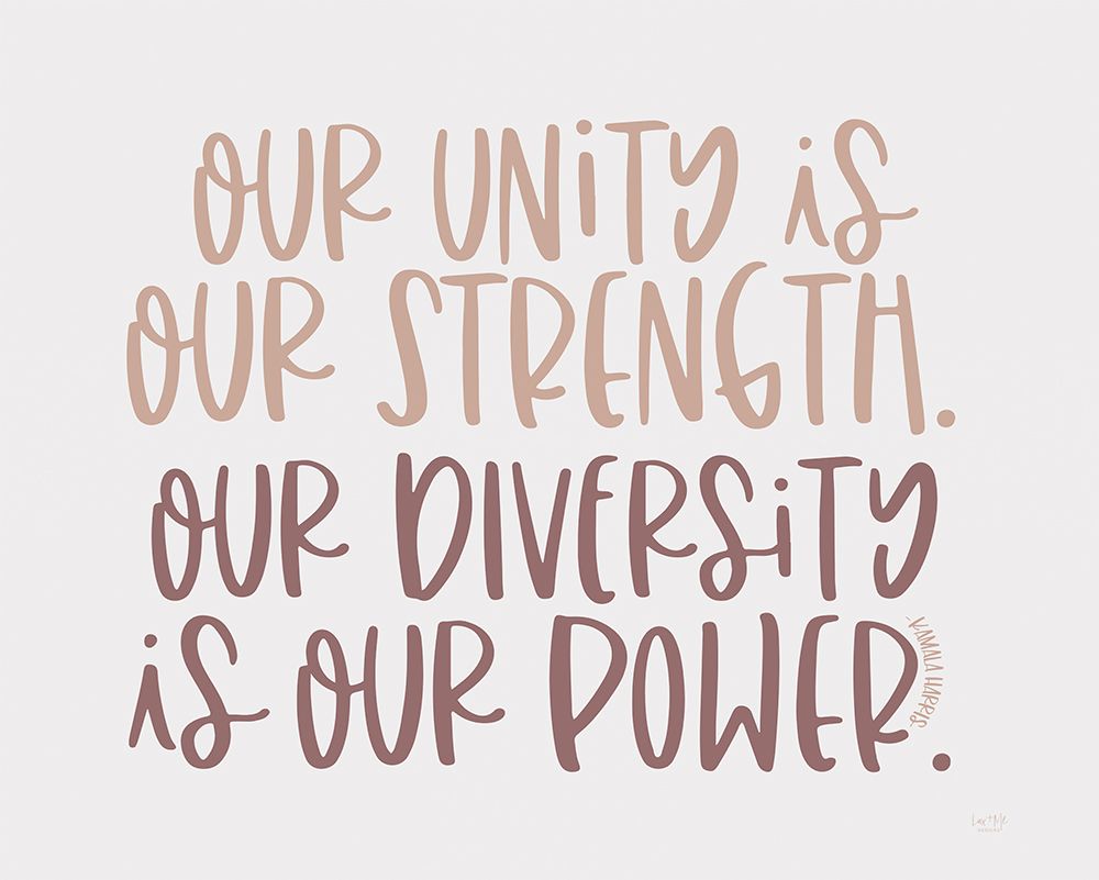 Our Unity art print by Lux + Me Designs for $57.95 CAD