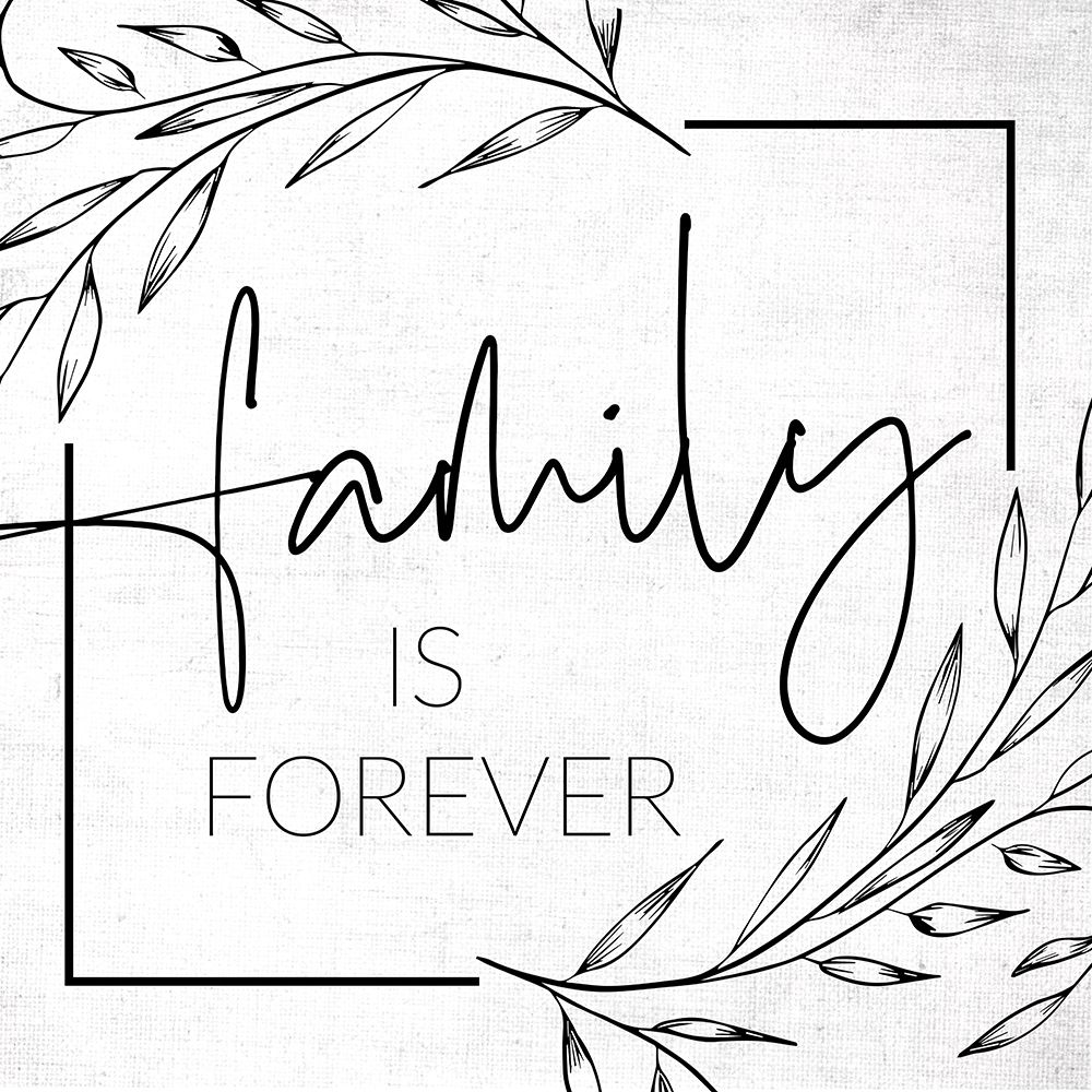 Family is Forever art print by Lux + Me Designs for $57.95 CAD