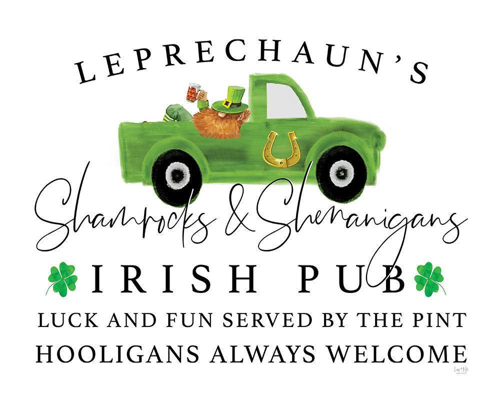 Irish Pub art print by Lux + Me Designs for $57.95 CAD