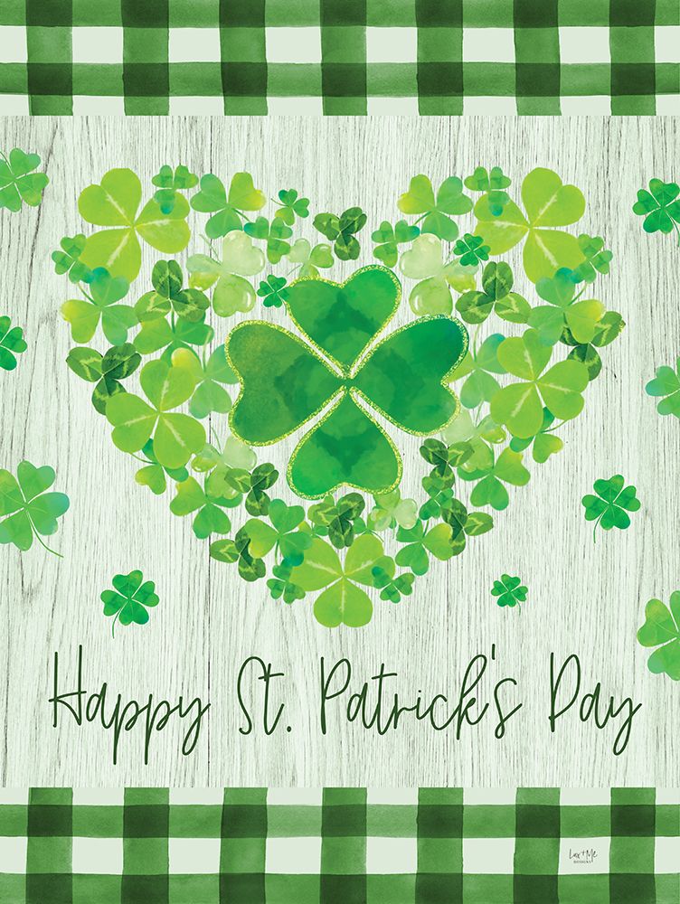 Happy St. Patricks Day art print by Lux + Me Designs for $57.95 CAD