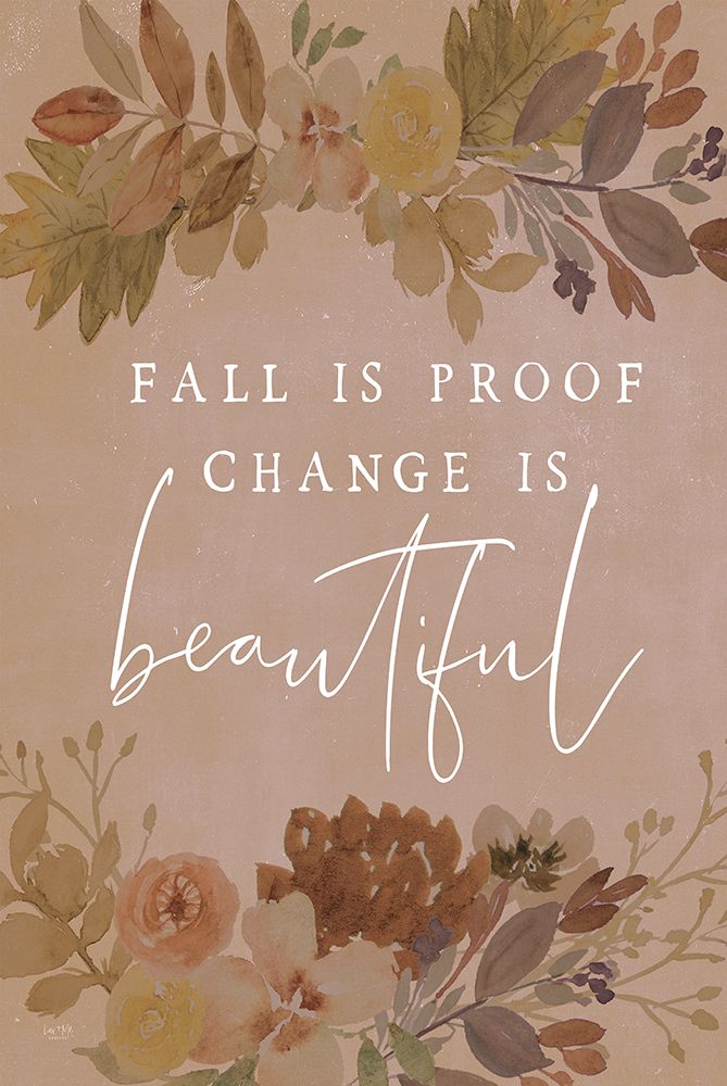 Fall is Proof art print by Lux + Me Designs for $57.95 CAD
