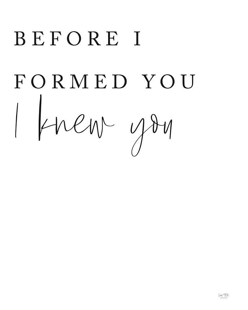 I Knew You Set 1 of 2 art print by Lux + Me Designs for $57.95 CAD