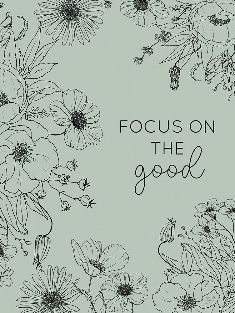 Focus on the Good art print by Lux + Me Designs for $57.95 CAD