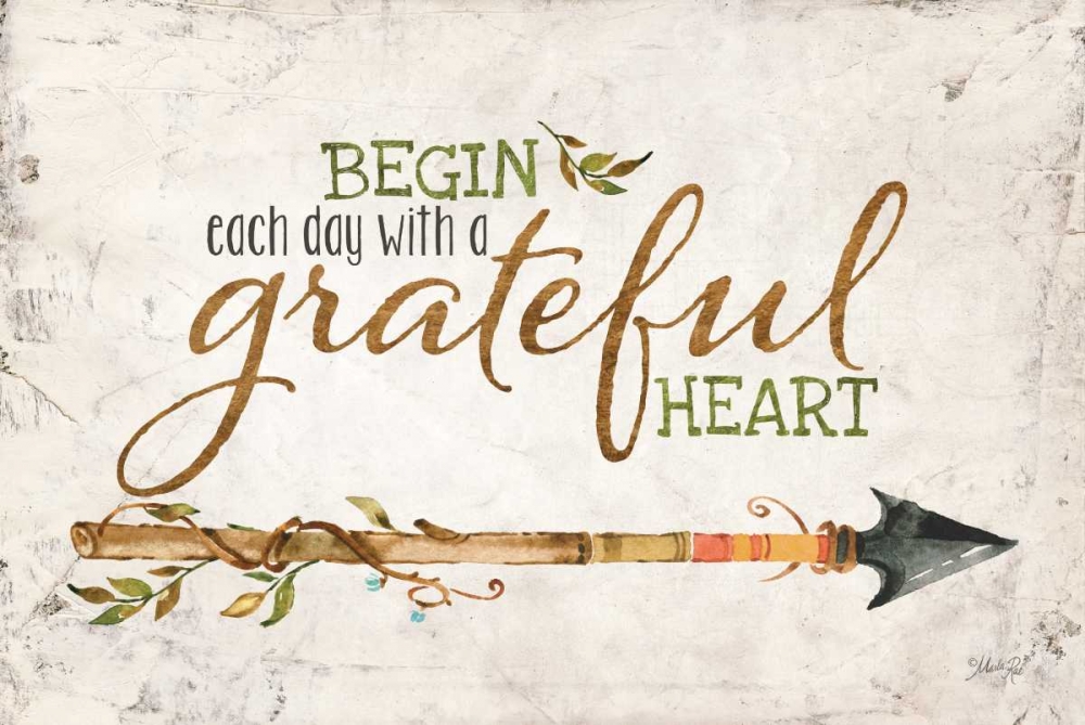 Grateful Heart art print by Marla Rae for $57.95 CAD