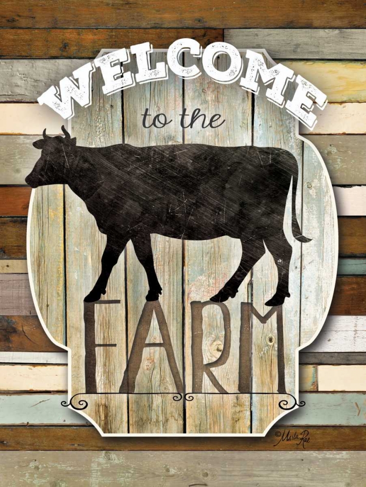 Welcome to the Farm art print by Marla Rae for $57.95 CAD