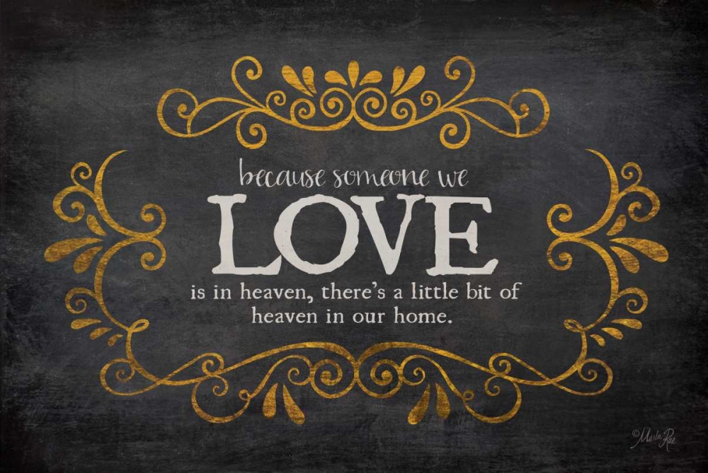 Love - Heaven in Our Home art print by Marla Rae for $57.95 CAD